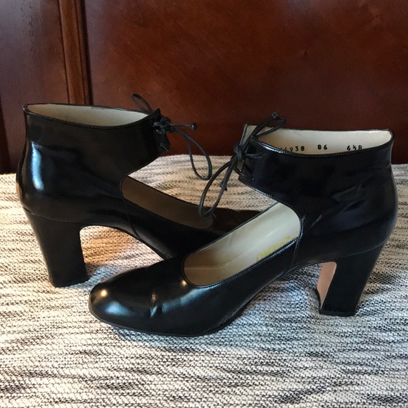 Ferragamo tie ankle pumps - Picture 4 of 5